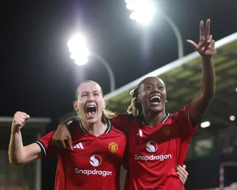 E. Terland Treble Sends Manchester United Through to Women's Champions League Main Draw