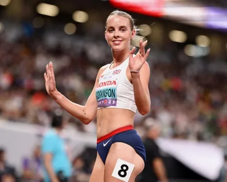 Keely Hodgkinson Breaks Monotony to Lift British Spirits in Tokyo