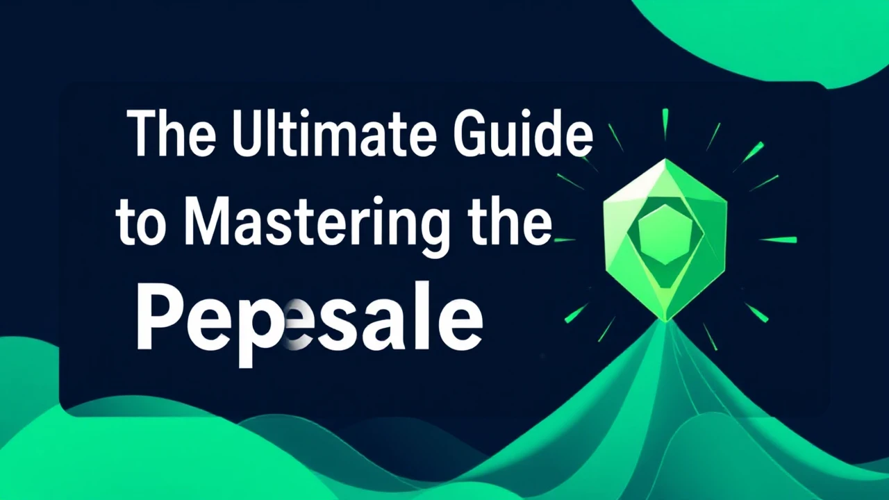 The Ultimate Guide to Mastering the Pepenode Presale Process