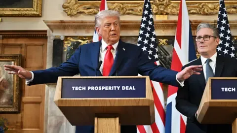 Donald Trump Suggests Keir Starmer Could Employ Armed Forces to Control UK Frontiers