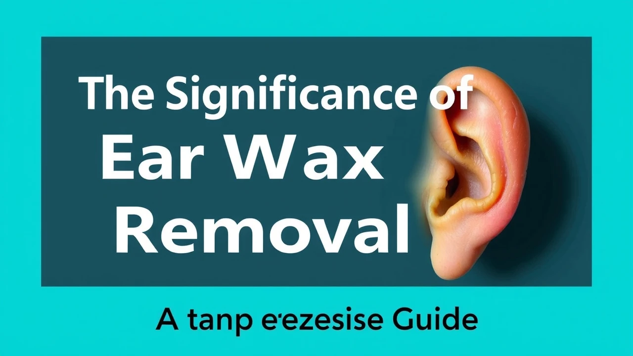 The Significance of Proper Ear Wax Removal: A Comprehensive Guide