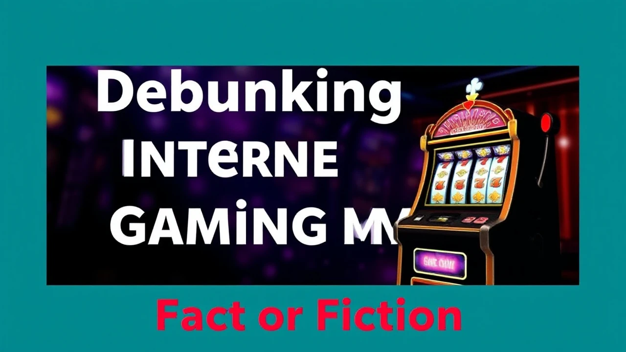 Debunking Internet Gaming Machine Myths: Fact or Fiction?